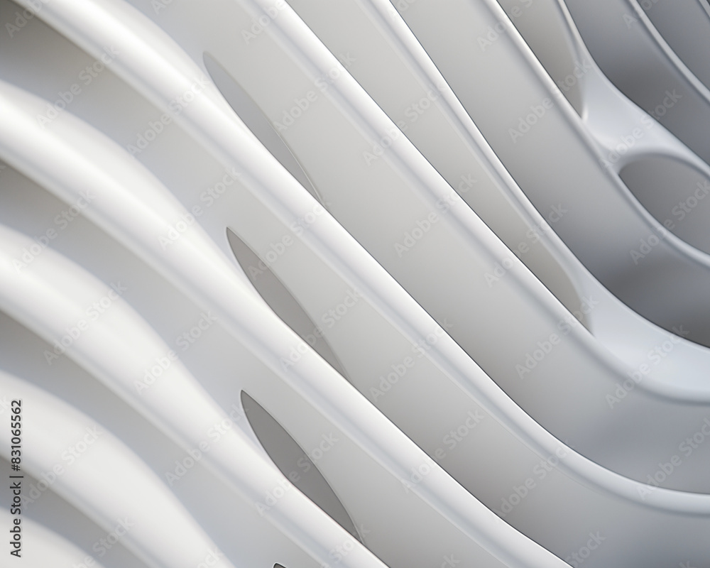 Obraz premium Abstract white background.