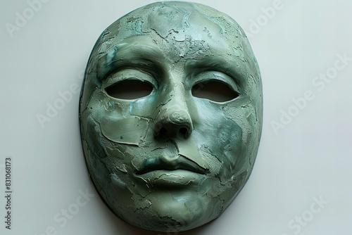 The green clay mask, high quality, high resolution