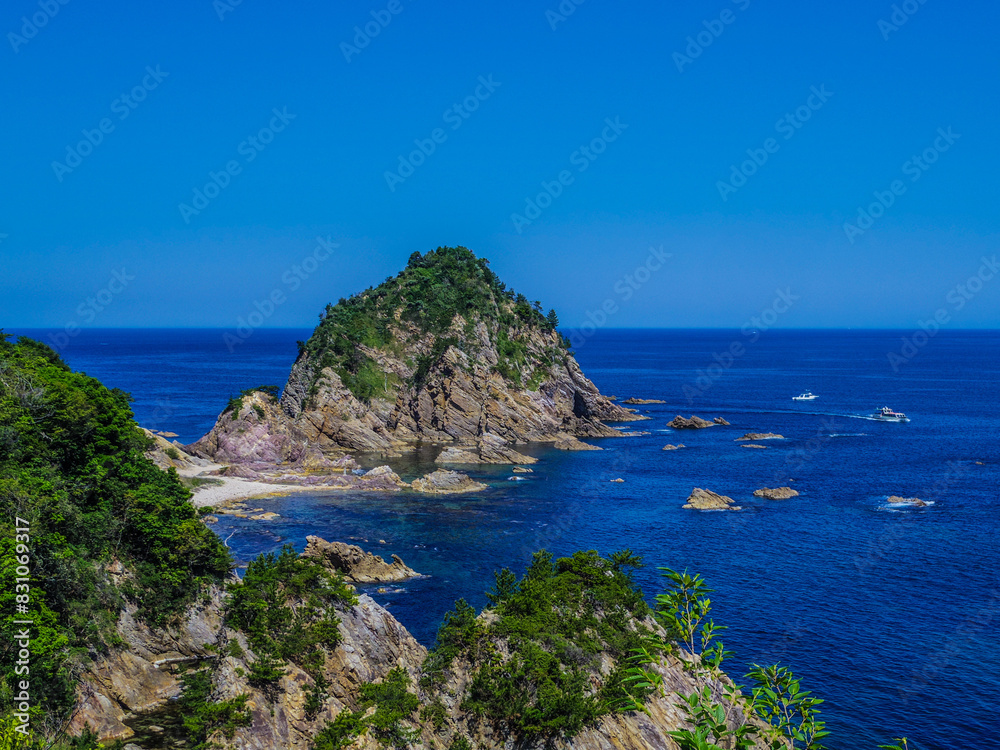 Fototapeta premium 【鳥取県】岩美町・浦富海岸