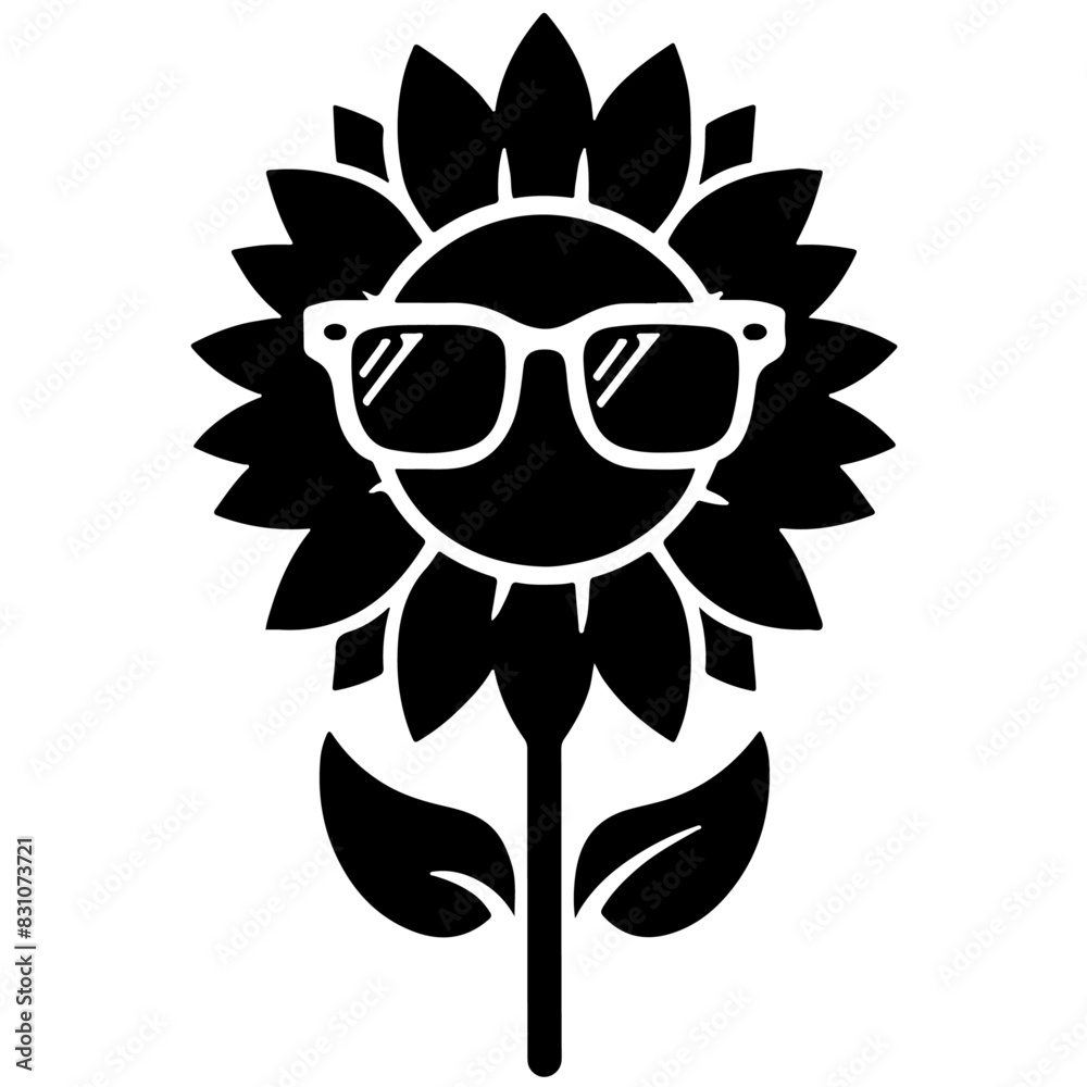 Sunflower Vector Illustration Perfect for Summer Designs and Floral Themes