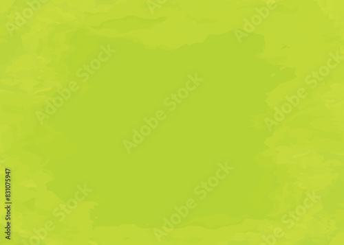 Green watercolor background. Gradient background.