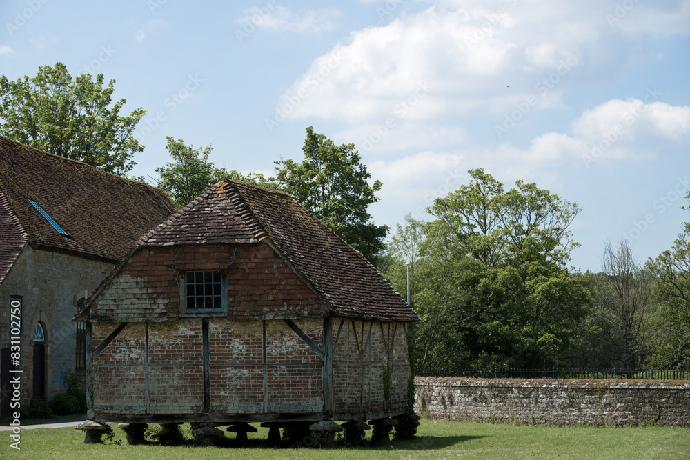 a tudor barn in the grounds on Cowdray Estate Midhurst West Sussex England a tudor barn in the grounds on Cowdray Estate Midhurst West Sussex England
