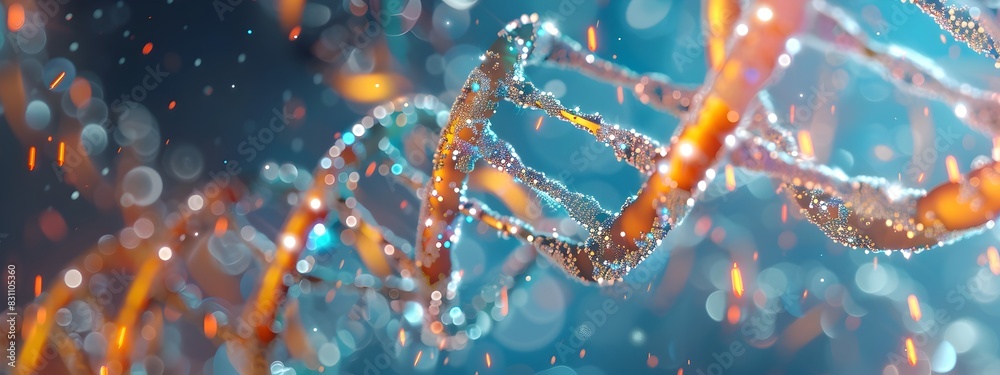 Genomics in Clinical Practice A D Rendered Perspective