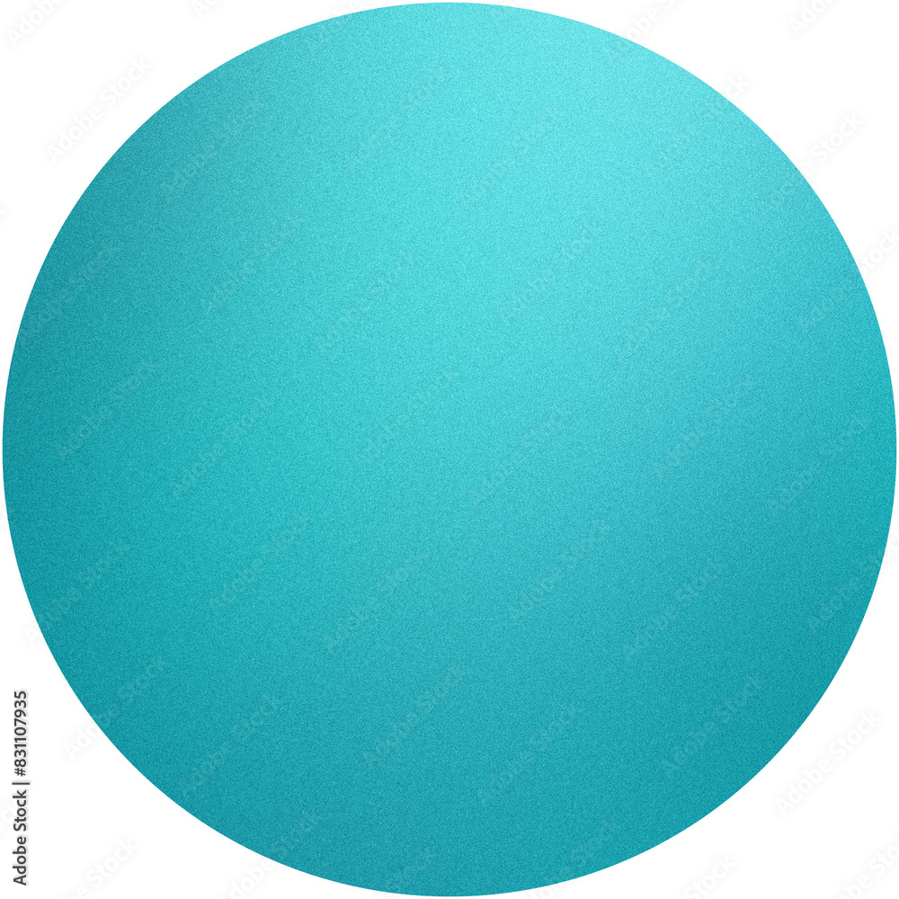 Tealcolored, grainy textured circle centered on a transparent checkered backdrop Tealcolored, grainy textured circle centered on a transparent checkered backdrop