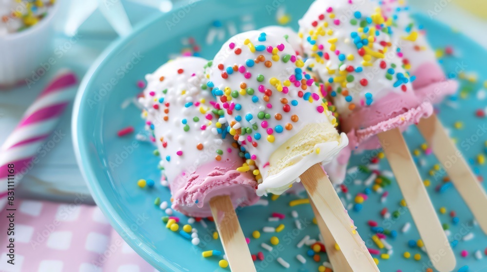 Embrace the nostalgia of childhood summers with classic ice cream truck
