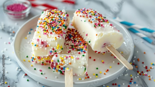 Embrace the nostalgia of childhood summers with classic ice cream truck treats like Bomb Pops and Firecrackers.