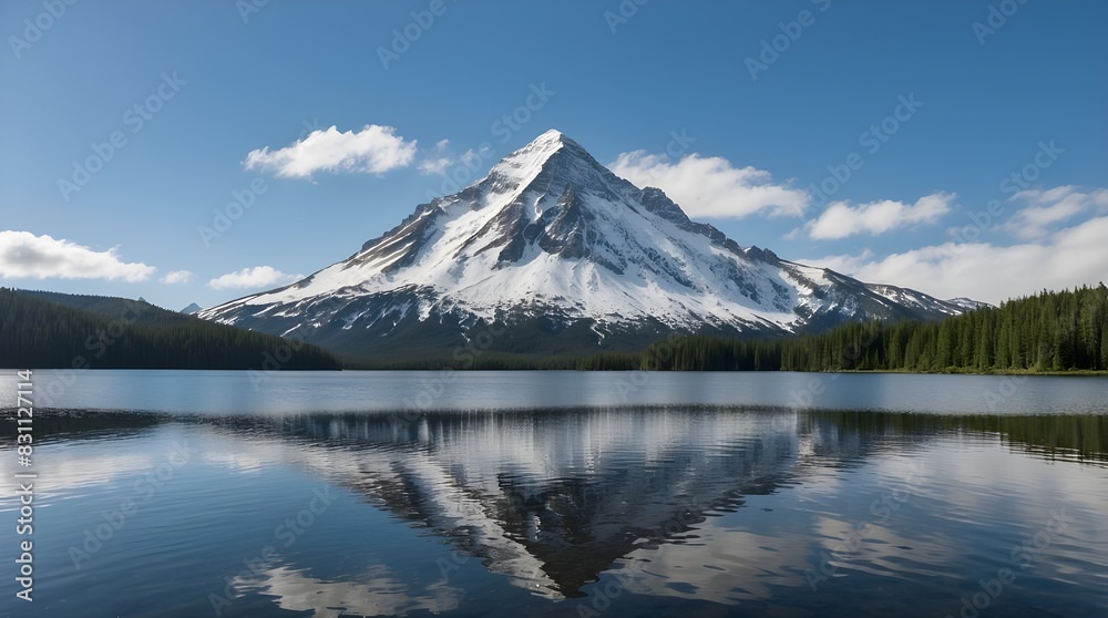 lake in the mountains