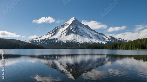 lake in the mountains