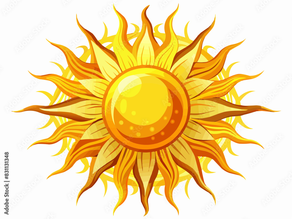 sun illustration