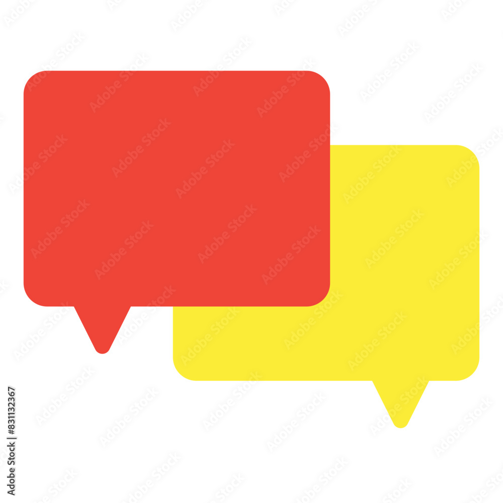 Chat Icon in Flat Style Chat Icon in Flat Style