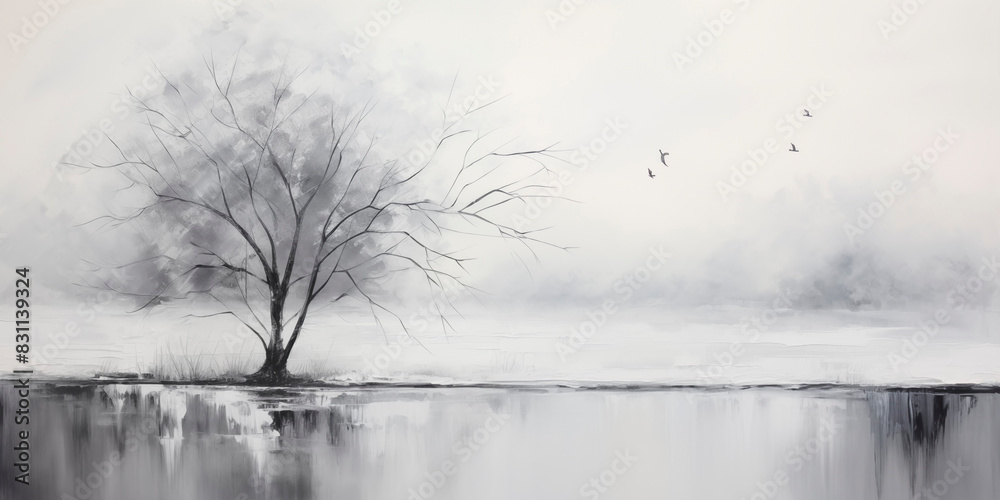 Fototapeta premium Imagem Arte Para Quadros e Posters, Pintura a Óleo, Aquarela, Realista, Estilo Abstrato, Geométrico, Minimalista, Paisagem, Urbano, Natureza, Alta Definição, Resolução 150 dpi, Tamanho 200:100, JPG