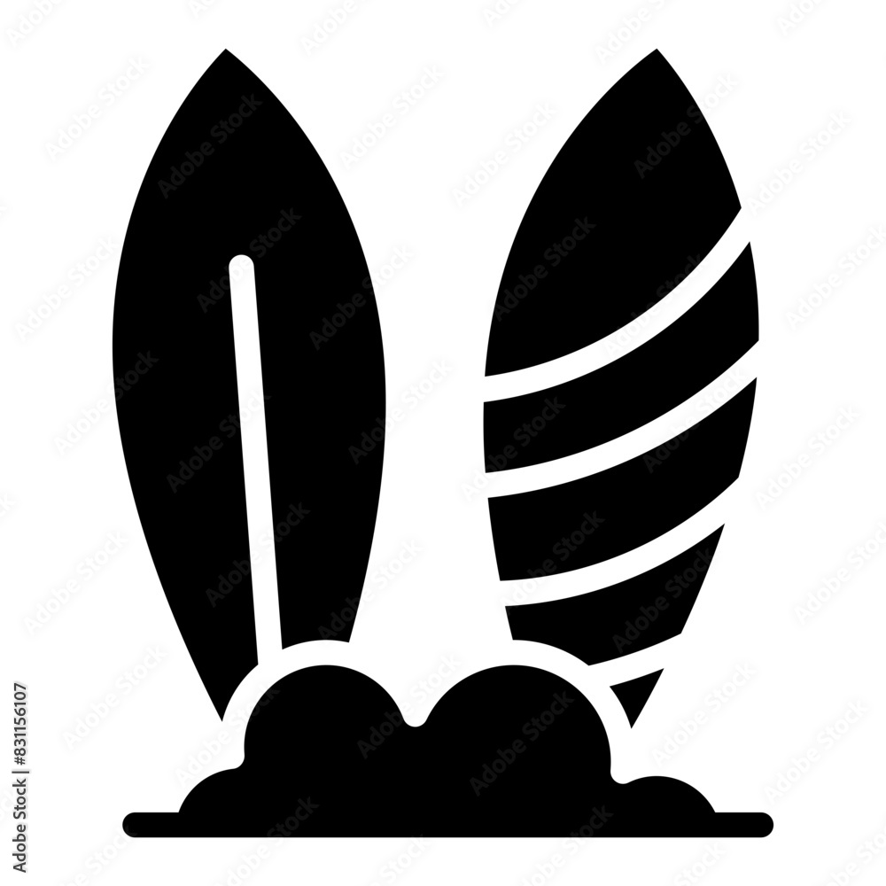 Adventure board icon, trendy design of surfboard
Adventure board icon, trendy design of surfboard