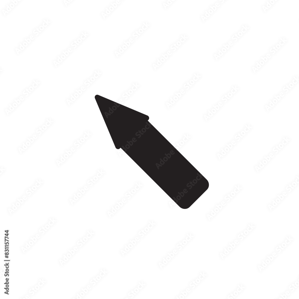 Arrow icon vector flat design illustration Arrow icon vector flat design illustration