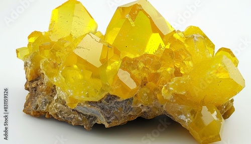 Please describe the characteristics of the mineral sulfur by providing details on the following aspects