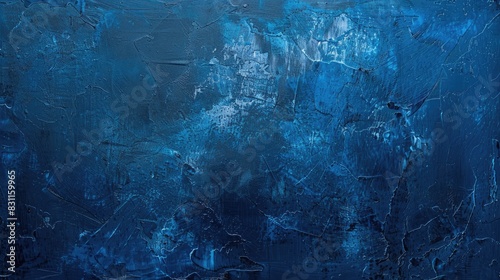 Abstract blue background and textured design