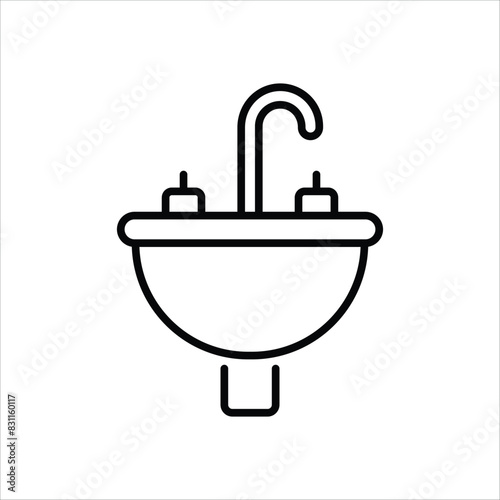 Sink vector icon