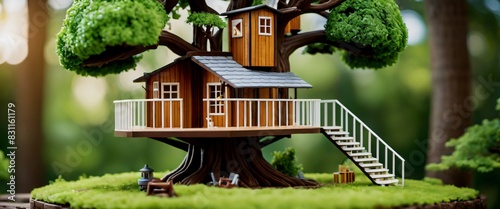 Toys Modular Treehouse A customizable treehouse playset photo