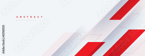 white background with red diagonal stripes. great for corporate banner, business presentation, poster, cover, flyer.