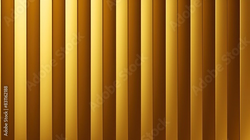 Vintage wallpaper with light brown and gold stripes adds a textured pattern to the wall