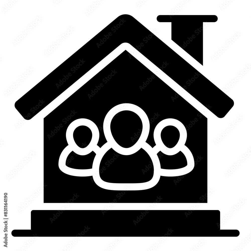 Modern design icon of home
Modern design icon of home