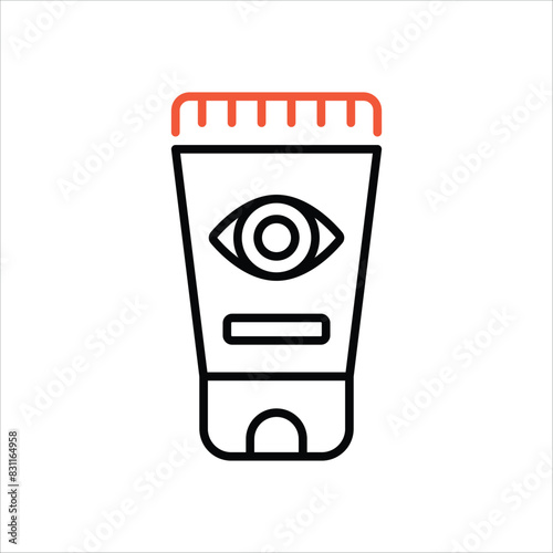 Eye Cream vector icon