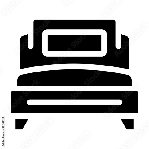 Premium download icon of bed

