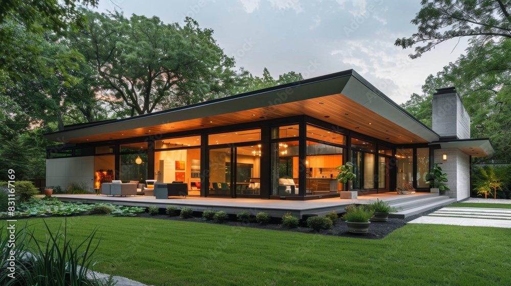 Flat or Slightly Angled Roof for Modern Look
Flat or Slightly Angled Roof for Modern Look