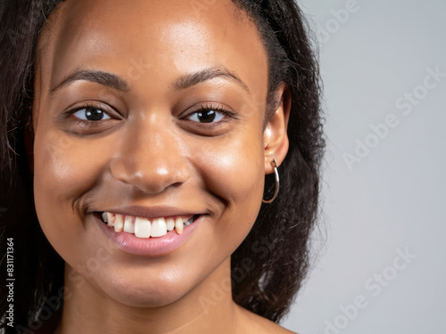 woman smiling, perfect smile, girl with beautiful teeth