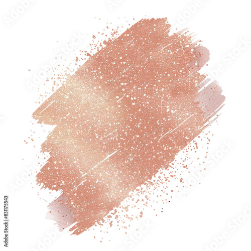 PNG Clean rose gold glitter cosmetics astronomy outdoors.