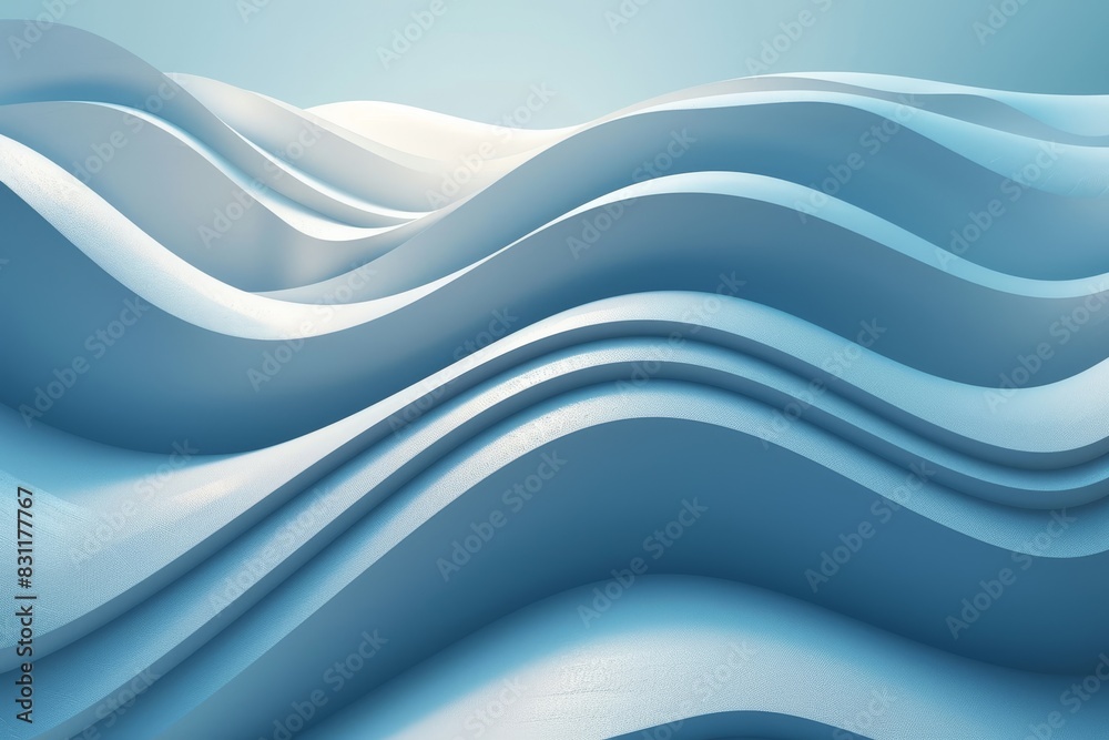 Fototapeta premium Clean and Modern Minimalist Presentation Background with Elegant Curves