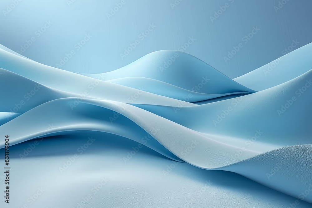 Obraz premium Simplistic Elegance: Minimalist Background with Soft Curves for Professional Presentations