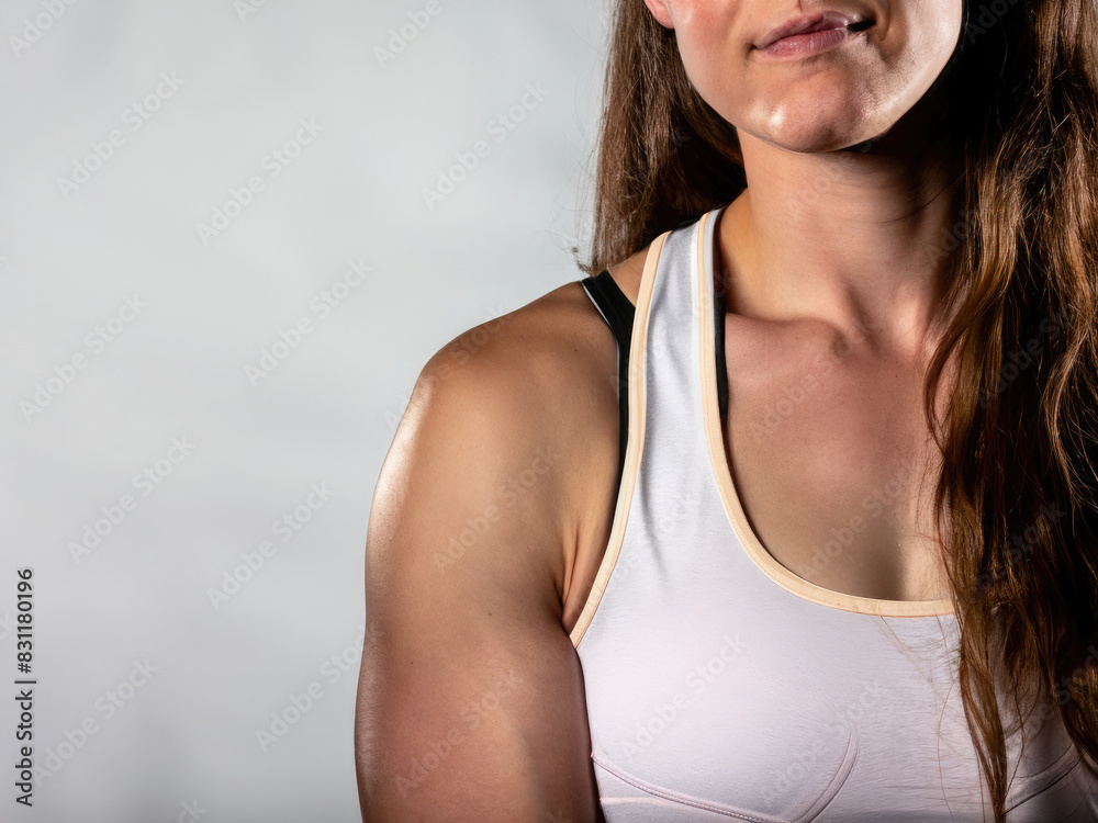 portrait of a fitness woman