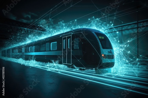 fast hyperloop train sci fi innovation