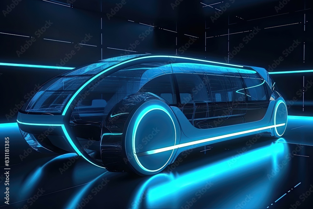 modern high tech passenger bus futuristic transport modern high tech passenger bus futuristic transport