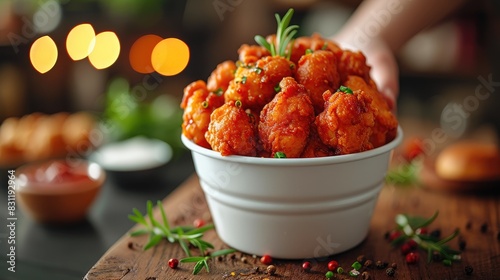 Fried to Flawlessness: Crisp Chicken in a Bucket photo