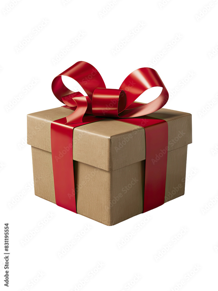 Isolated PNG Gift Box, GENERATIVE AI Isolated PNG Gift Box, GENERATIVE AI