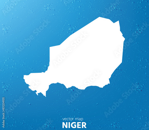 Niger map. Vector map for any needs.