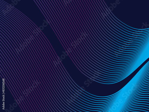 Premium background design with diagonal dark blue stripes pattern. Vector horizontal template for digital luxury business banner  contemporary formal invitation  luxury voucher  prestigious gift certi