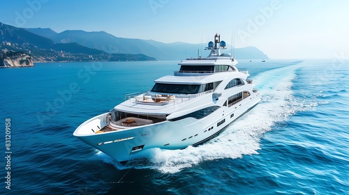 Luxury Mega Yacht © DudeDesignStudio