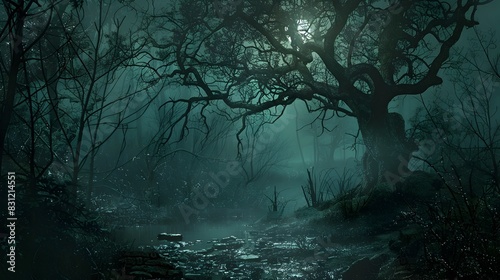 Enchanted Twilight Forest A Mystical Realm of Shadows and Secrets