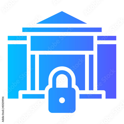 closure gradient icon