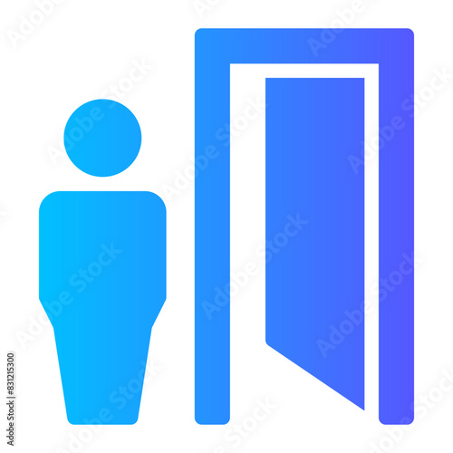 redundancy gradient icon