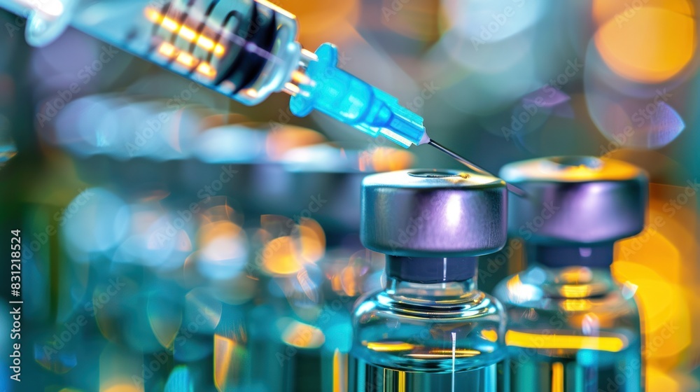 Vaccine vial dose flu shot drug needle syringe,medical concept vaccination hypodermic injection treatment disease care hospital prevention immunization illness Vaccine vial dose flu shot drug needle syringe,medical concept vaccination hypodermic injection treatment disease care hospital prevention immunization illness