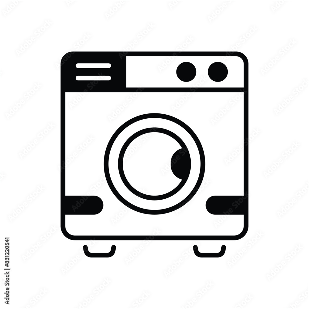 Washer vector icon