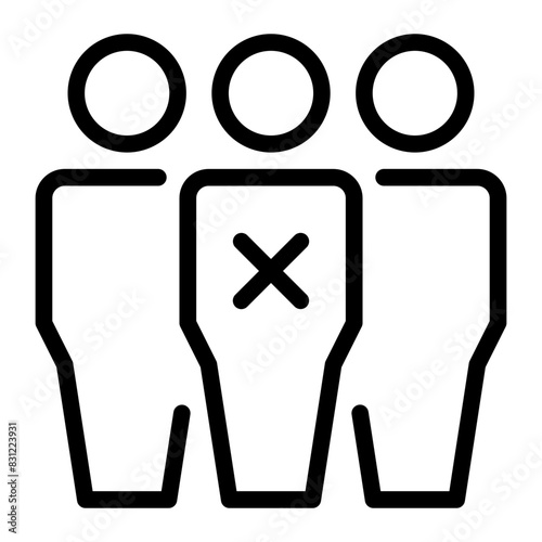 layoff line icon