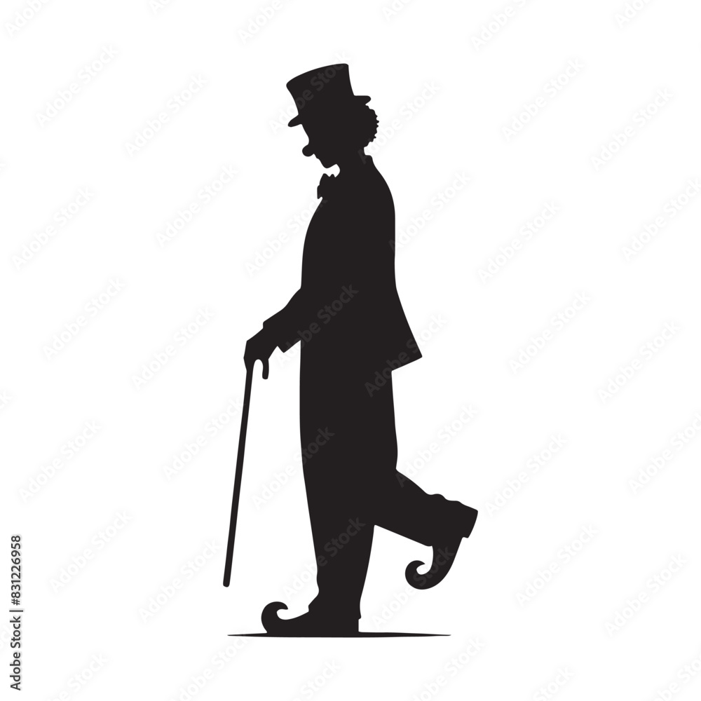 Minimalist Clown Silhouette for Digital Art and Prints - minimalist circus clown vector
Minimalist Clown Silhouette for Digital Art and Prints - minimalist circus clown vector