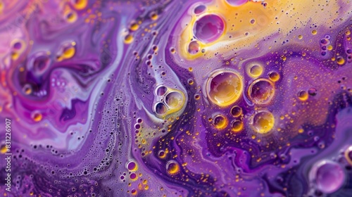 Wallpaper Mural Vibrant macro soap bubble universe Torontodigital.ca