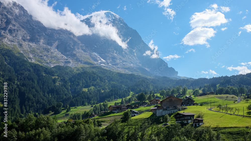 Great nature view of Alps mountain Great nature view of Alps mountain