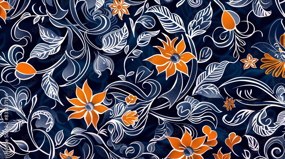 seamless batik pattern seamless batik pattern