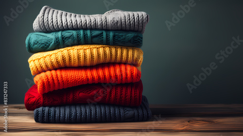 pile of folded clothes